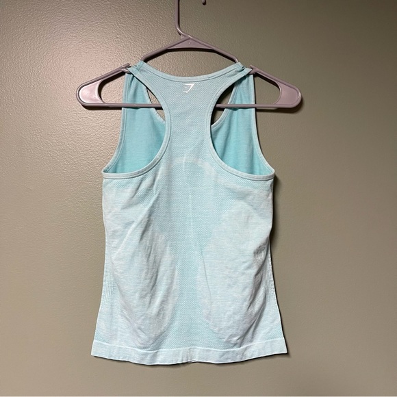 Gymshark Light Blue Workout Top - Picture 3 of 3
